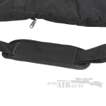 Large Multi Pocket Gun Slip Faux Leather Black 10