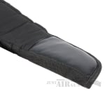 Large Multi Pocket Gun Slip Faux Leather Black 4