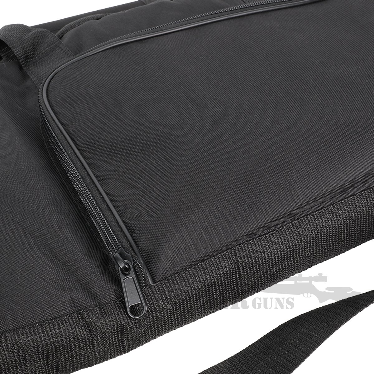Large Multi Pocket Gun Slip Faux Leather Black 5
