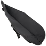 Large Multi Pocket Gun Slip Faux Leather Black 9