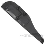 Large Two Pocket Gun Slip Faux Leather Black