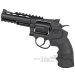 TX 357 Magnum SW 4 Inch Tac Revolver CO2 Air Pistol Black