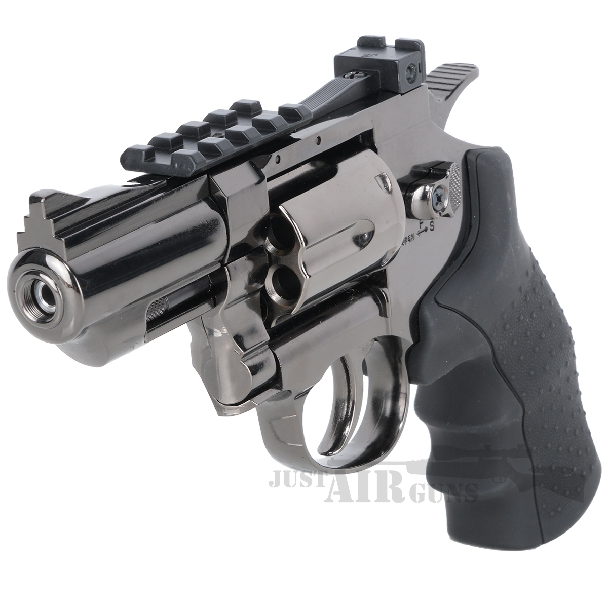 TX 357 Magnum SW 2.5 Inch Tac Revolver CO2 W Deep Black
