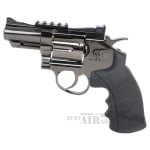 TX 357 Magnum SW 2.5 Inch Tac Revolver CO2 Air Pistol W Deep Black