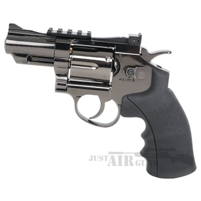 TX 357 Magnum SW 2.5 Inch Tac Revolver CO2 Air Pistol W Deep Black