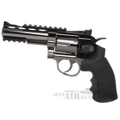 TX 357 Magnum SW 4 Inch Tac Revolver CO2 Air Pistol W Deep Black