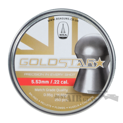 BSA Goldstar Premium Pellets .22 x 250