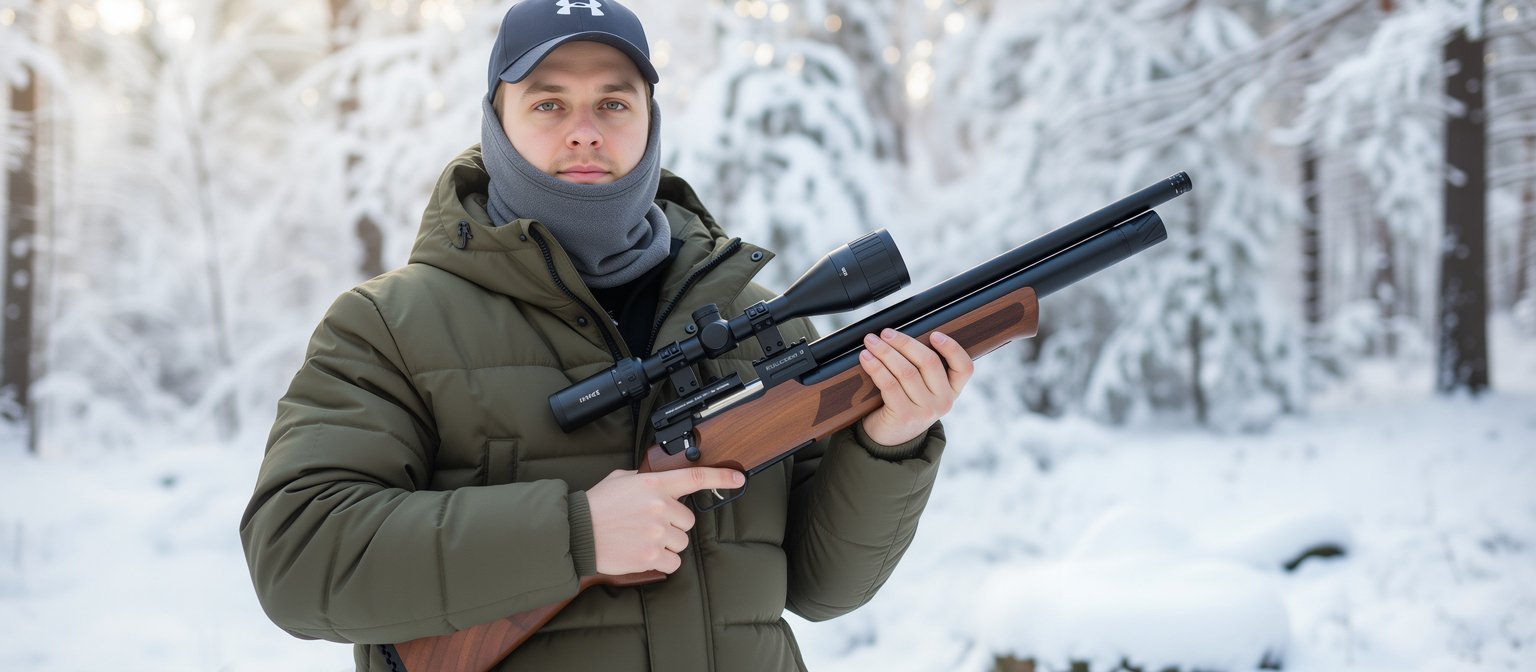 Kral Puncher-K Walnut Stock PCP Air Rifle