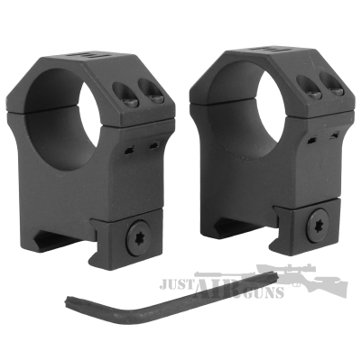 Element Optics XT Scope Mounts - 1 Inch High - Picatinny