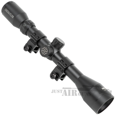 Konus Fighter 3-9 X40 Mil Dot Rifle Scope with Picatinny Mounts