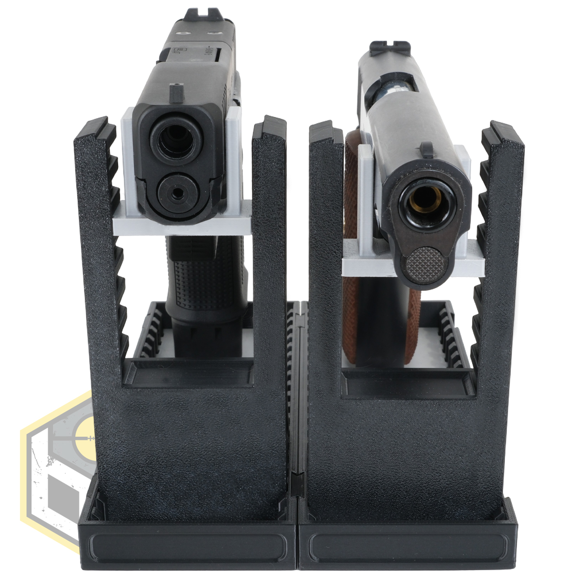 UM Pistol Stand Set Black 15 jpg