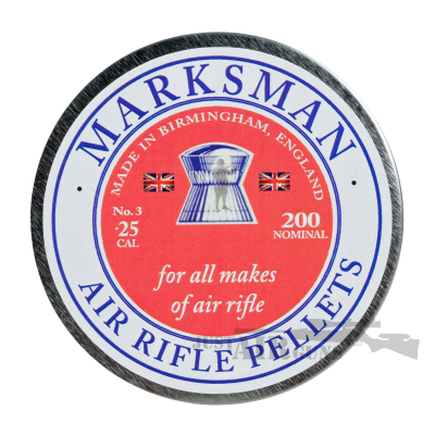 Marksman Domed .25 Air Rifle Pellets 200