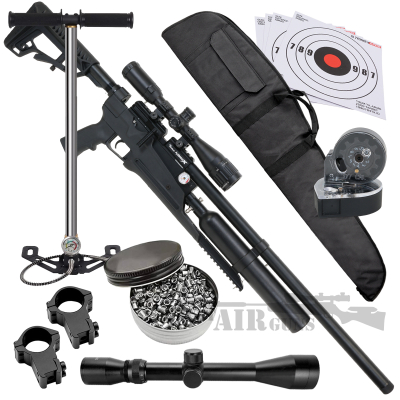 Air Venturi Avenge-X Synthetic Stock Regulated PCP Air Rifle X1-BT