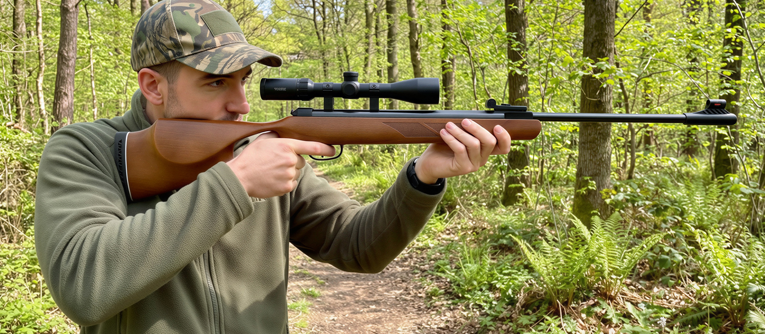 Diana Two-Fifty Break Barrel Air Rifle Wood Stock