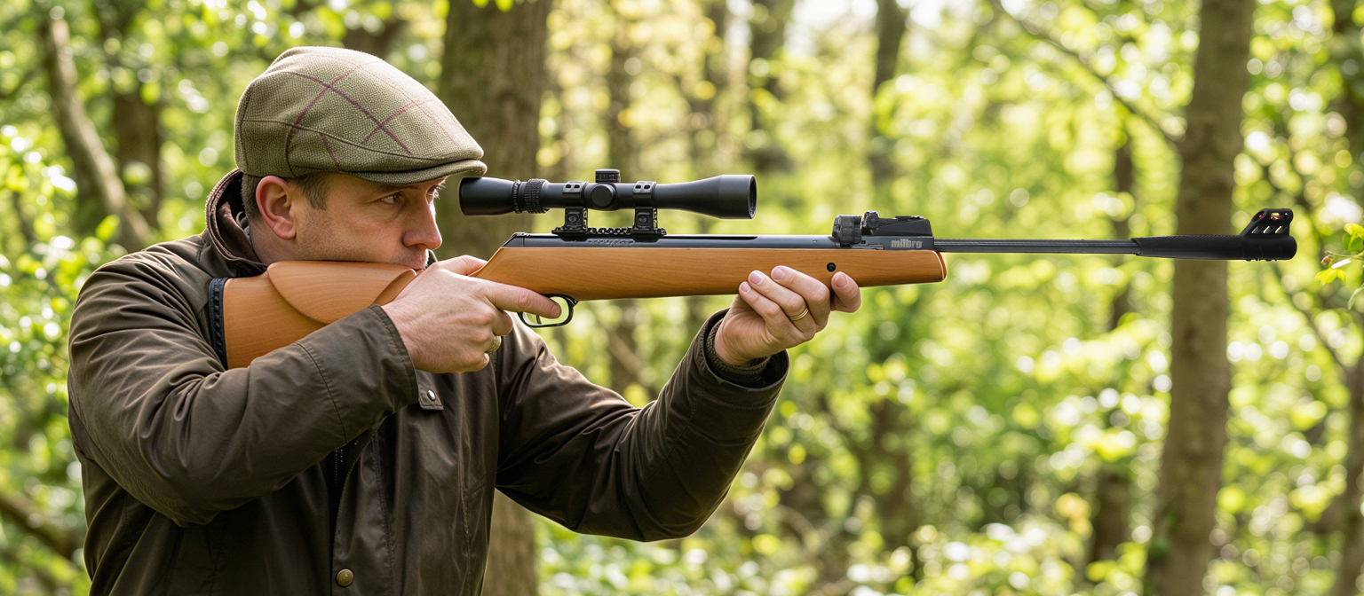 Milbro Hunt Master Air Rifle Wood Stock