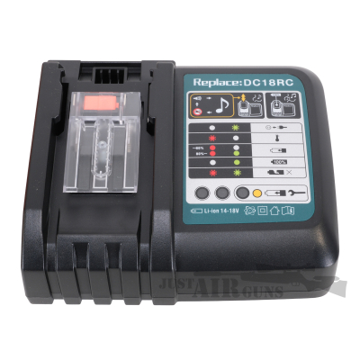 Trimex Arms Battery Charger - 18V for Mini PCP Airgun Compressor