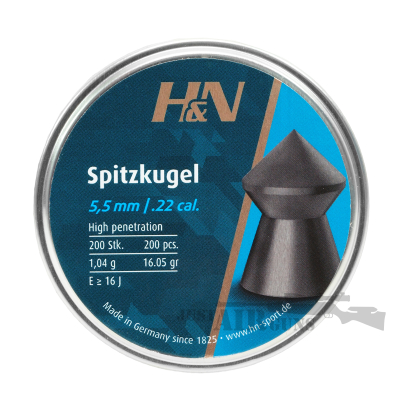 H&N Spitzkugel .22 200ct Airgun Pellets
