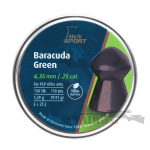 H&N Baracuda Green .25 150ct Airgun Pellets