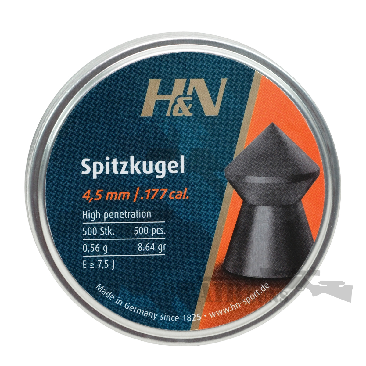 H&N Spitzkugel .177 400ct Airgun Pellets
