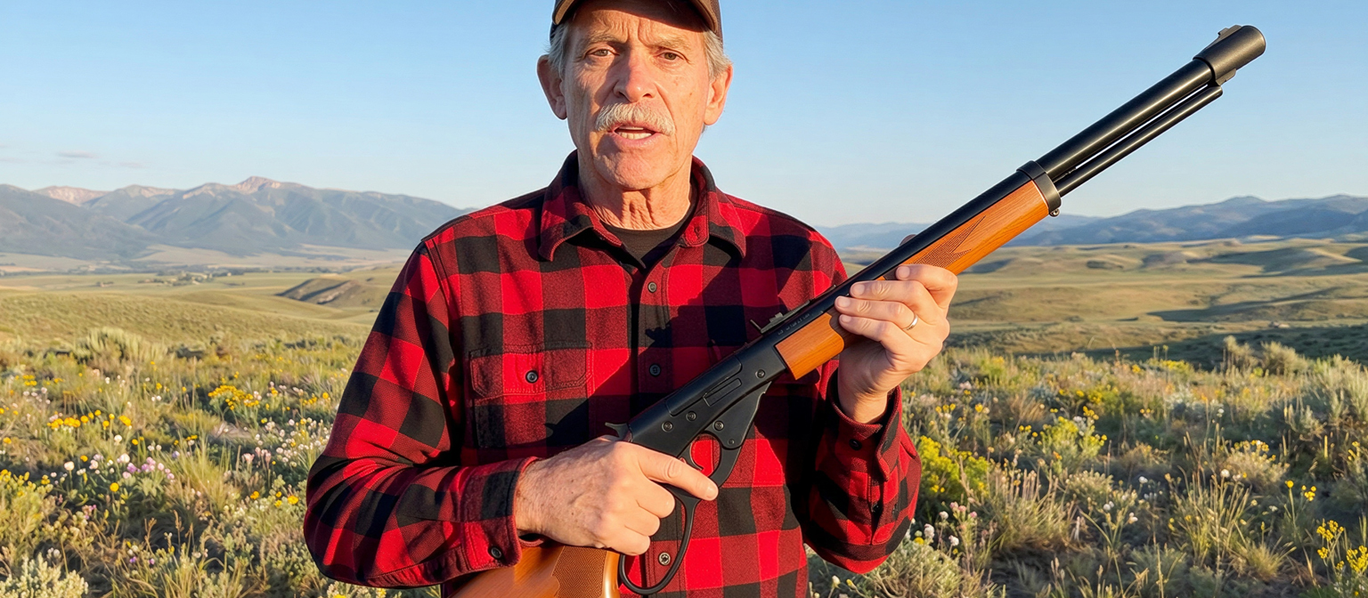 Marlin Lever Action BB 650 Shot Air Rifle with Wood Stock