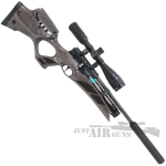Weihrauch HW 110 KT Laminate Stock and Moderator PCP Air Rifle HW110KLA