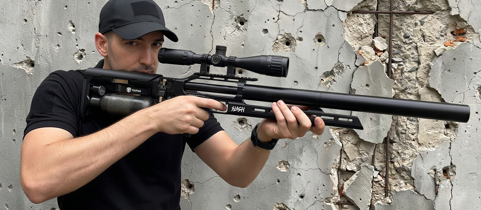 Taipan Slash PCP Air Rifle Standard 550 Barrel