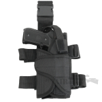 Trimex Universal Drop Leg Pistol Holster Black Q008