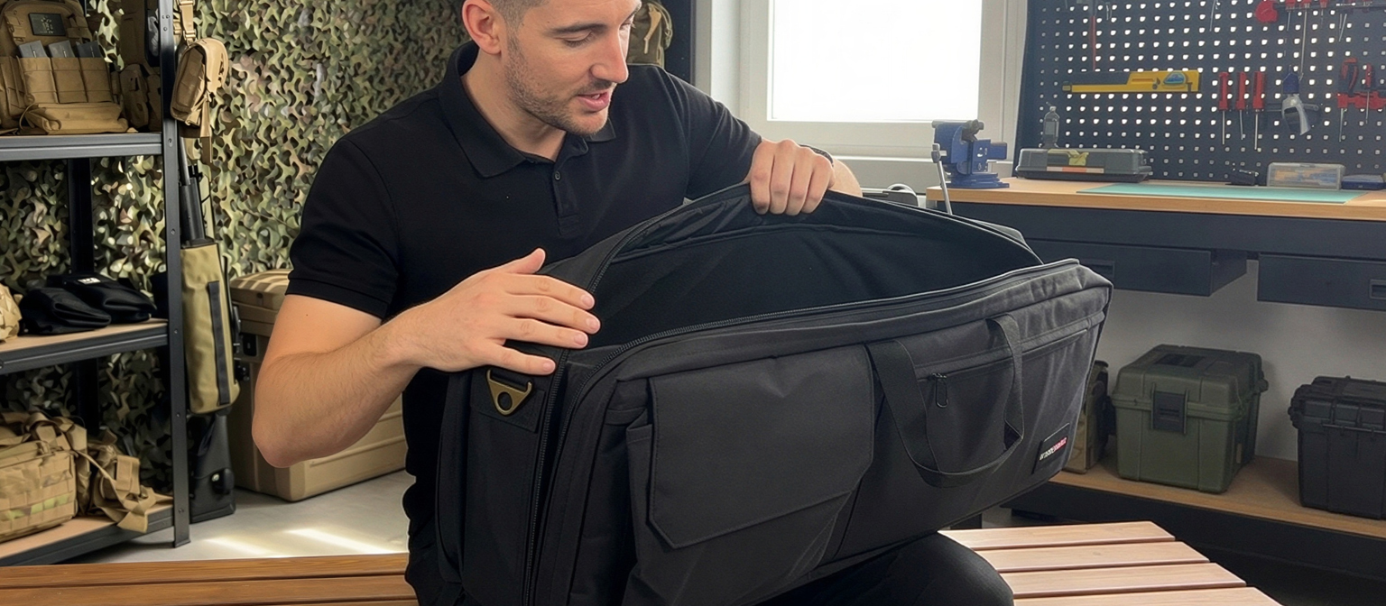 Two Airgun Double Sided Large Combat Bag 86cm