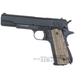 Krown Land KL-1911 Blowback Air Pistol 4.5 BB Black
